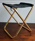 CLS Camping Outdoors Portable Fold Up Stool -Black NIP