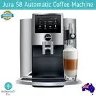 Jura S8 Automatic Coffee Machine Chrome Automatic Espresso Machine Touchscreen
