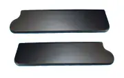 For MGB MG without Mirror Sun visors Sunvisors Genuine Leather Pair Set 1977-80