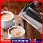 Stainless Steel Mocha Cafetiere Rust-free Moka Pots for Mocha Latte Cappuccino A