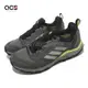 adidas 戶外鞋 Terrex Tracerocker 2 GTX 男鞋 深灰 綠 防水 越野 登山鞋 愛迪達 GZ3961