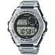 CASIO 卡西歐 10年電力金屬風計時手錶-銀 MWD-100HD-1A