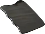 FOMIYES Black Wavy Scraping Board Natural Buffalo Horn Massage Tool for Home Salon Multi Functional Physical Massager for Neck Back for Skin Nourishment