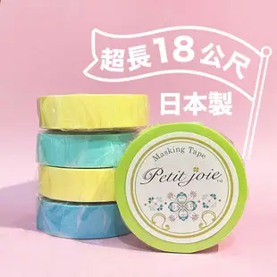 NICHIBAN Petit Joie 素色紙膠帶