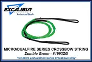 EXCALIBUR Micro DualFire Series Zombie Green Crossbow String 1993ZG Auth Dealer