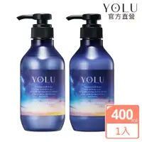 在飛比找momo購物網優惠-【YOLU】深層修護洗髮精/潤髮乳400ml(晚安美髮瓶)
