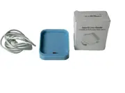 Dock Compatible with Square Reader 2nd Generation light blue - New Open Box