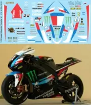 1/12 DECALS FOR YAMAHA M1 INDIANAPOLIS 2010 BEN SPIES COLIN EDWARDS TBD92