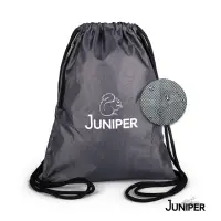 在飛比找momo購物網優惠-【Juniper 朱尼博】抽繩束口輕便旅行後背側背防水背包 