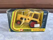 1973 CORGI #50 MASSEY FERGUSON TRACTOR MF50B IN BOX