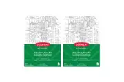 2x Derwent Academy Art Craft Tracing Paper Pad A4 Portrait Orientation 25 Sheet