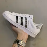 在飛比找蝦皮購物優惠-【R-MAN】 Adidas SuperStar 銀色 三線