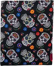 Book Sleeve Sugar Skull Book Cover Medium Book Sleeves Teen Gift (Medium)