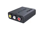 LENKENG LKV3065 RCA to HDMI Converter, Instantly Converts & Upscales AV Media to