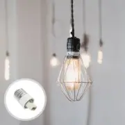 6 Pcs Convert Screw Head Chandelier Light Bulb Adapter Socket Converter Lamp