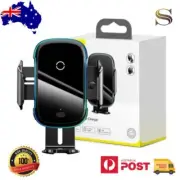 Baseus Light Electric Holder Wireless Charger 15W (Qi)-Black