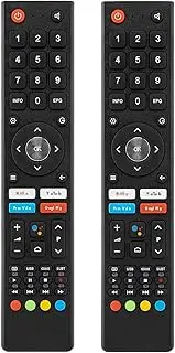 (Pack of 2) Replacement Remote Control for JVC Remote Control - Direct for Kogan TV Remote Control Series 9 and Signature Series Smart HD LED Android TV