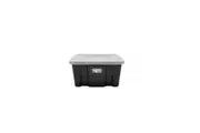 Premier Storage Box And Lid (Black/Clear) (24L)