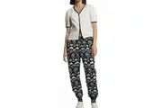 Womens PLUS SIZE HAREM PANTS Baggy 100% VISCOSE Bohemian Travel Trousers