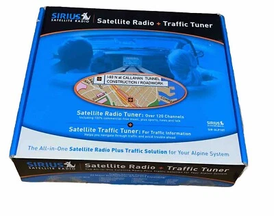 Sirius SIR-ALP10T Satellite Radio and Traffic Tuner For Alpine Stereo NEW IN BOX