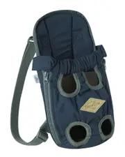 Touchdog Wiggle-Sack Fashion Designer Front & Back Dog Carrier