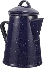 TIDTALEO Enamel Coffee Pot Convenient Tea Kettle with Humanized Handle Thickened Design for Home Office Use Elegant Drip Spout for Smooth Pouring for Everyday Tea