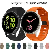 在飛比找蝦皮商城優惠-佳明Garmin Vivoactive 5矽膠運動錶帶gar