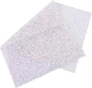 Vaguelly Nail Art Desk Mat with Shiny Rhinestones Comfortable Manicure Table Pad for Nail Salon DIY Training and Display Easy to Clean Use