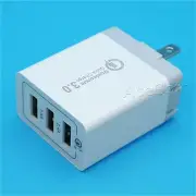 High-Voltage Lightweight Power Adapter 3Port QC3.0 Charger for HTC U11 Sprint