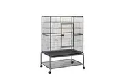 YES4PETS 140 cm Large Bird Cage Parrot Budgie Aviary With Stand