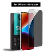 iPhone 14 Pro Max Anti-Spy Full Tempered Privacy Glass Screen Protector