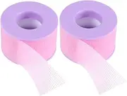 VICASKY 2 Rolls Breathable Eyelash Extension Tape Non Woven Grafting Tape for Lower Lashes and Eyelid Support Comfortable and Skin Friendly Eyelash Extension Tools