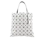 【ISSEY MIYAKE 三宅一生】BAO BAO PRISM 7X7 亮面手提包(白色)