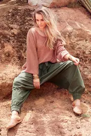 Sheer Delight Knit Throw Top--BOHO-757