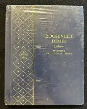 Whitman Roosevelt Dime Coin Album 1946-(~1984) #9587 NEW IN PLASTIC!