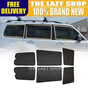 6PCS Magnetic Window Sun Shade for Mitsubishi Pajero 2007-2020 Car Screen Mesh (for: Mitsubishi)