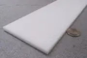 Hdpe White Bar 1/4" Thick x 3.25" Wide x 24" Long, 4 Units, 8 Ft Total