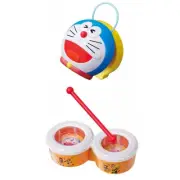 McDonald's Happy Meal Doraemon Toy 2 Piece Castanet Bongo #6eccd5
