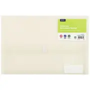 J.Burrows Recycled Foolscap Document Wallet White