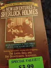 New Adventures of Sherlock Holmes starring Basil Rathbone Radio Show 17 Cassette
