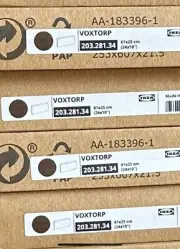 Qty 1 New IKEA Walnut Effect VOXTORP 24x10 " (61x25 cm) Drawer Front 203.281.34