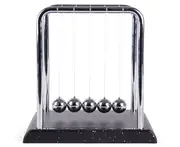 Newton's Cradle with Marble-look Base