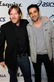 Actors Donal Logue Gilles Marini arrive at the Oceana Benefit host- Old Photo