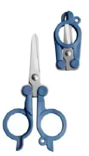 NEW Fiskars 1067375 Designer Folding SNIP Scissors 4"-Mountain Haze 5456694