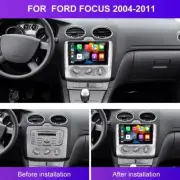 ✅For Ford Focus Stereo 2004-2014 Android auto Car GPS CarPlay Head Unit wifi BT