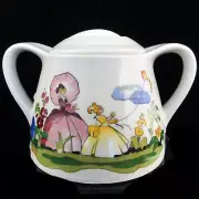 VILLEROY & BOCH LE BALLON Covered Sugar Bowl 3.25" NEW NEVER USED Luxembourg