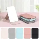 Solid Color Handheld Makeup Mirror Student Vanity Mirror Makeup Skincare