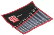 RS Pro COMBINATION SPANNER SET 11Pcs 6-19mm Metric, Ring & Open-Ended, Chrome