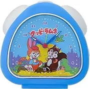 T'S Factory OC-5520353KR Cooky Ramune Alarm Clock, Analog, Quiet, Continuous Second Hand, Blue