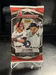 Lot of 32 Sealed 2024 Bowman Mega Box Base Packs Salas, Jenkins, Elly,Skenes